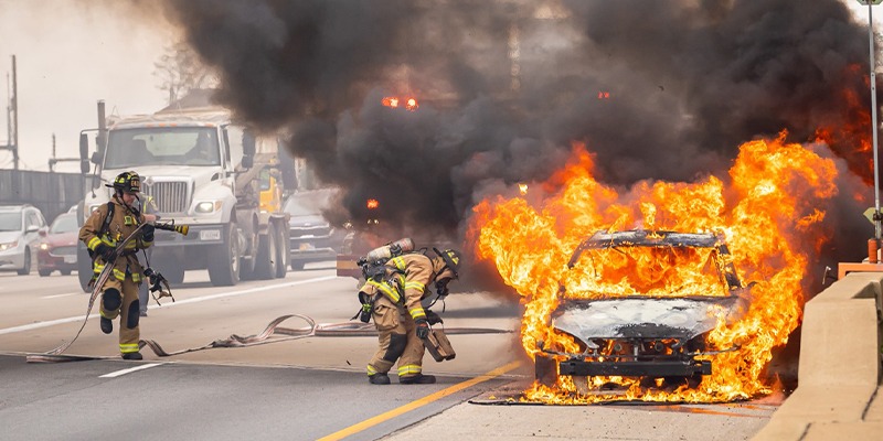Does Car Insurance in Dubai Cover Fire Damage