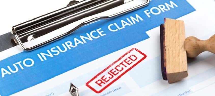 Reasons Why Your Car Insurance Claim May Be Denied