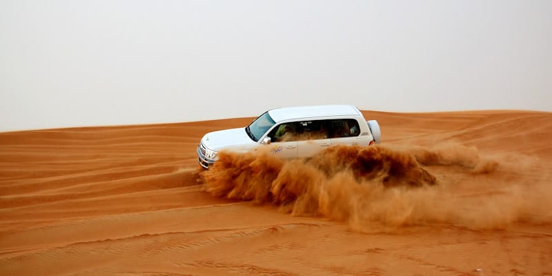 Guidelines For Safe And Sensible Dune-Bashing From The Dubai Police